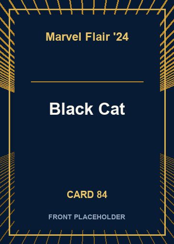 Black Cat front card image