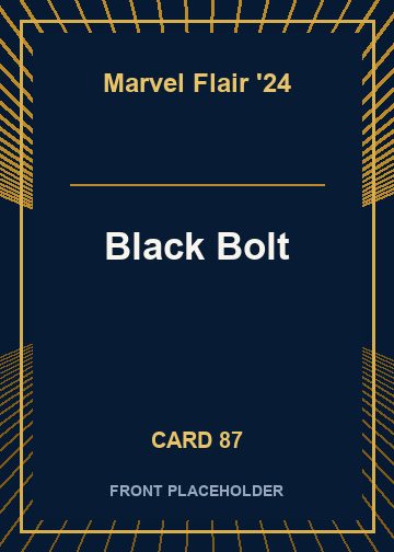 Black Bolt card thumbnail