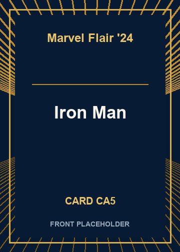Iron Man card thumbnail