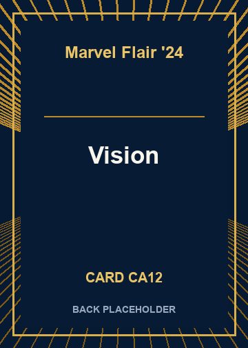 Vision back card image