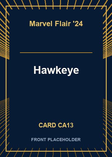 Hawkeye front card image