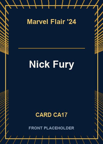 Nick Fury card thumbnail