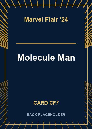 Molecule Man back card image