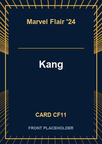 Kang front card image