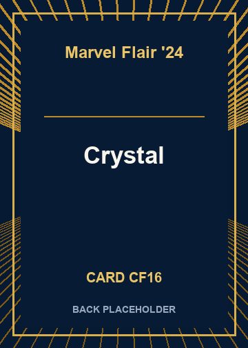 Crystal back card image