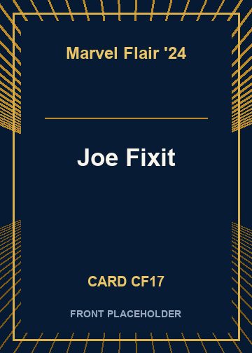 Joe Fixit card thumbnail
