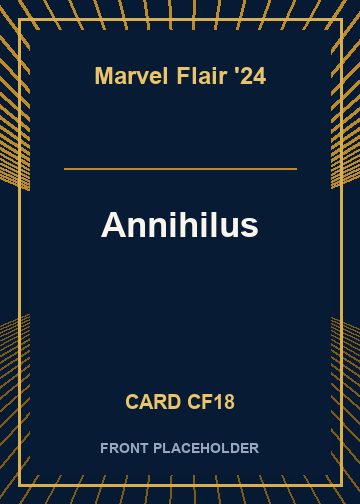 Annihilus front card image