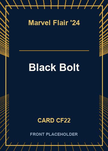 Black Bolt card thumbnail