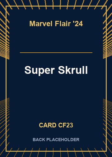 Super Skrull back card image