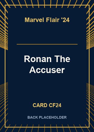Ronan The Accuser back card image