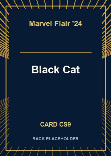 Black Cat back card image