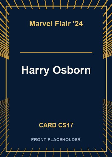 Harry Osborn card thumbnail