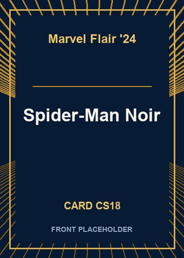 Spider-Man Noir card thumbnail