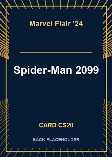 Spider-Man 2099 back card image