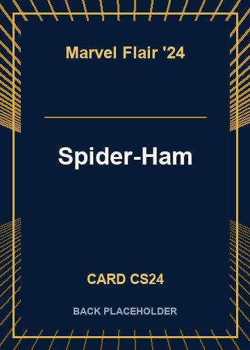 Spider-Ham back card image