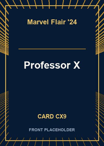 Professor X card thumbnail