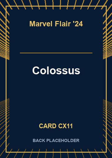 Colossus back card image
