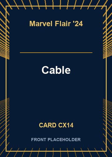 Cable card thumbnail