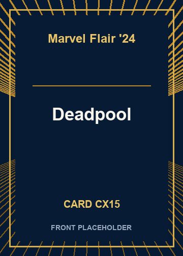 Deadpool card thumbnail
