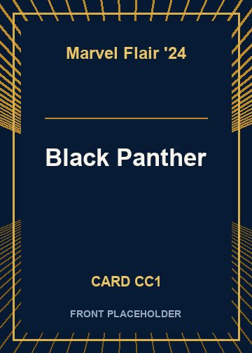 Black Panther card thumbnail