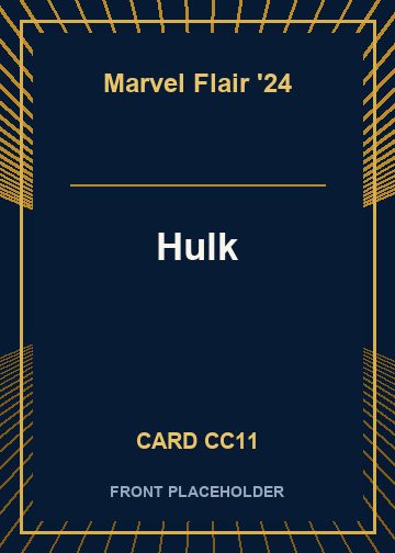 Hulk card thumbnail