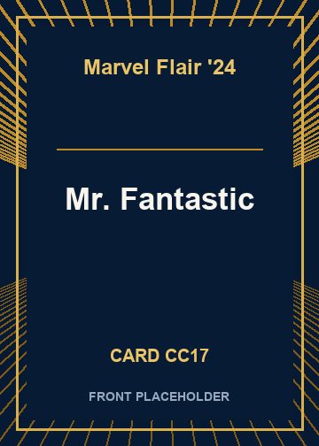Mr. Fantastic card thumbnail