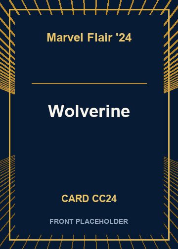Wolverine card thumbnail