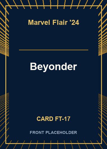 Beyonder front card image