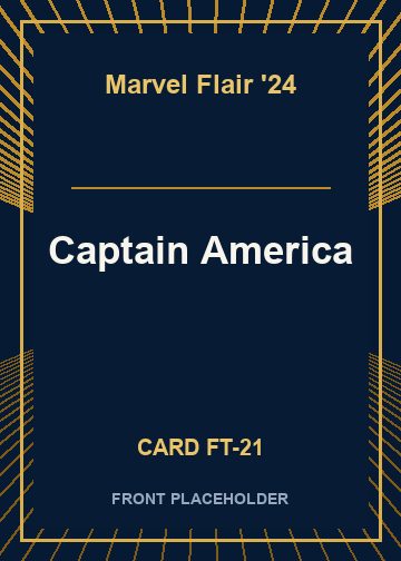 Captain America card thumbnail
