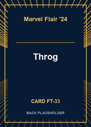 Throg back card image