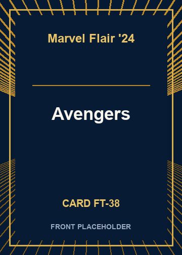 Avengers card thumbnail