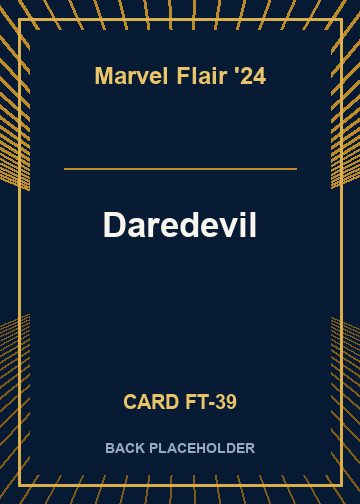 Daredevil back card image