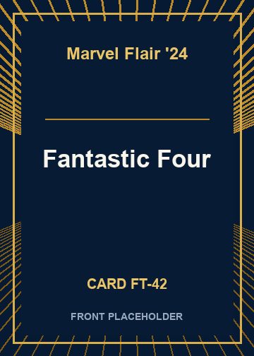 Fantastic Four card thumbnail