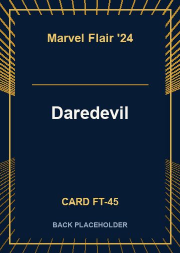 Daredevil back card image