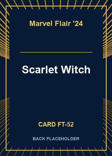 Scarlet Witch back card image