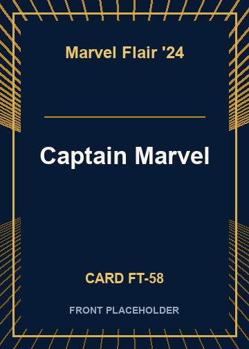 Captain Marvel card thumbnail
