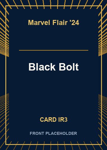 Black Bolt card thumbnail
