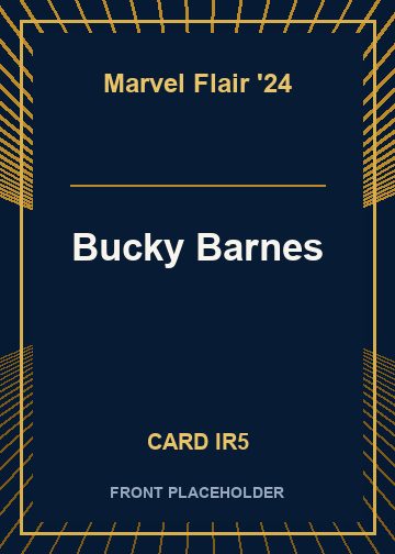 Bucky Barnes card thumbnail