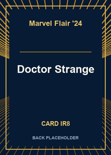 Doctor Strange back card image