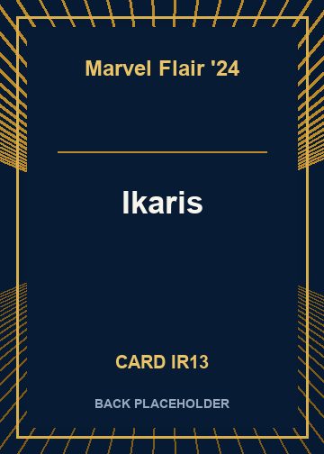 Ikaris back card image