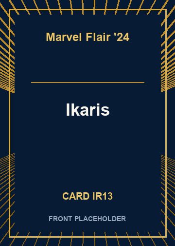 Ikaris card thumbnail