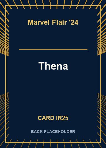 Thena back card image
