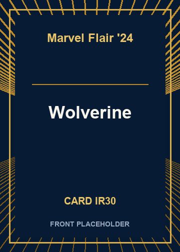Wolverine card thumbnail