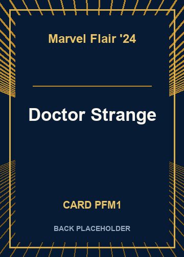 Doctor Strange back card image
