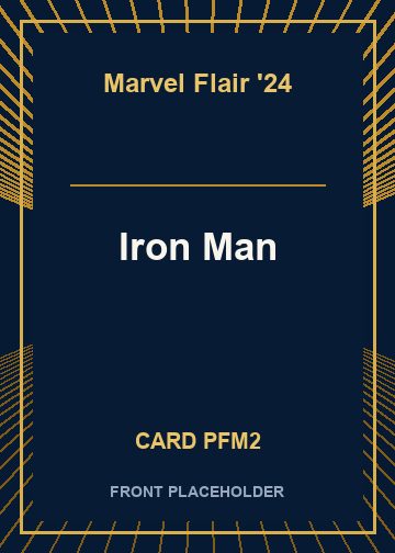 Iron Man card thumbnail