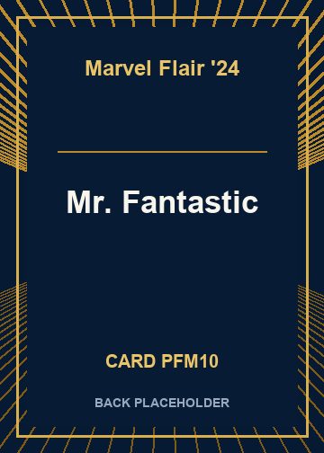 Mr. Fantastic back card image