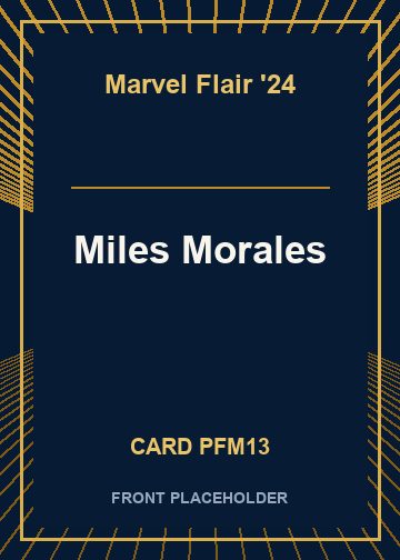 Miles Morales card thumbnail