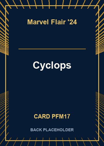 Cyclops back card image