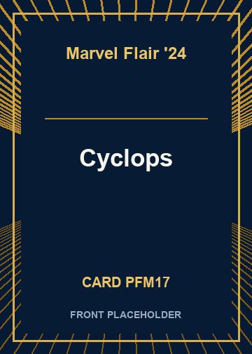 Cyclops front card image