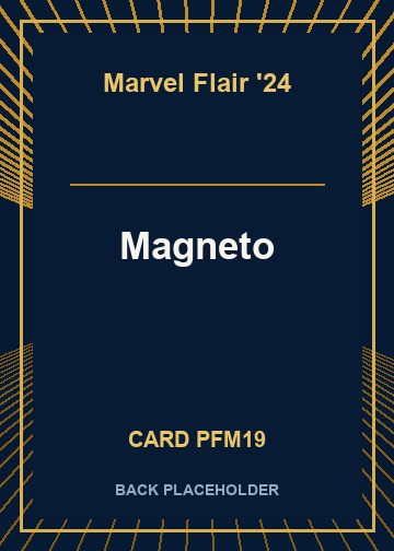 Magneto back card image